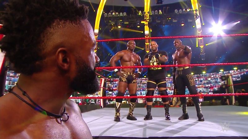 Cedric Alexander joined Hurt Business on RAW