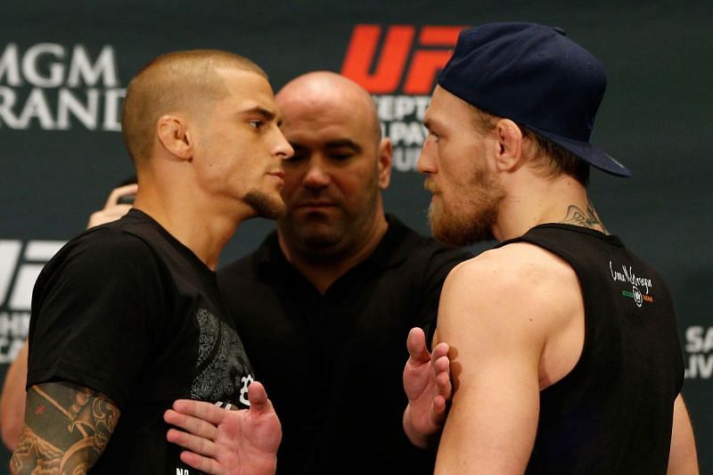 Dustin Poirier and Conor McGregor first faced-off in 2014