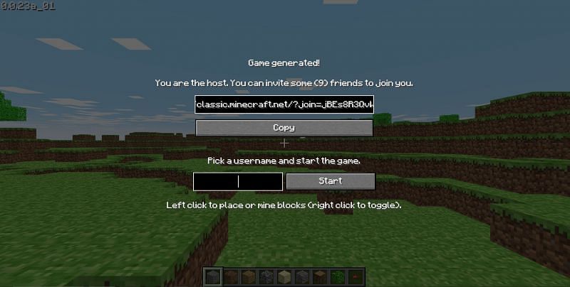 Where to play Minecraft Classic for free?