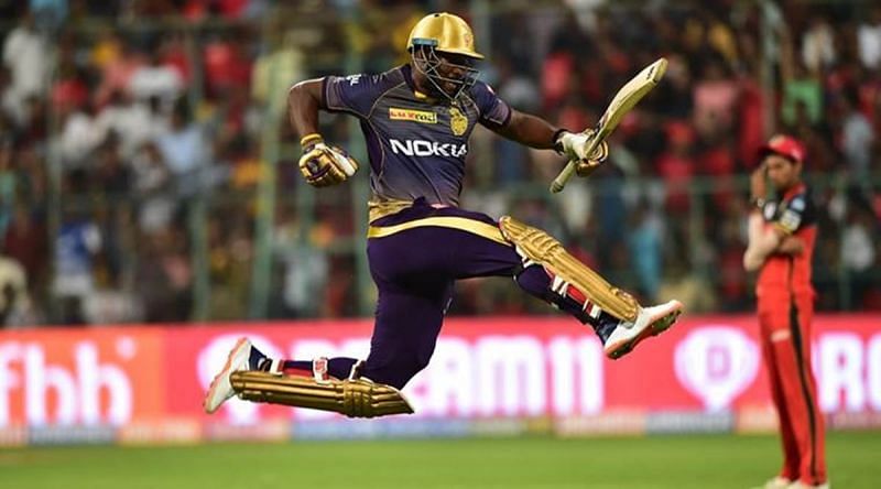 Andre Russell scored a 13-ball 48* against RCB in the last season