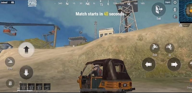 Autorickshaw in PUBG Mobile Lite (Image Credits: RoidRazer / YouTube)