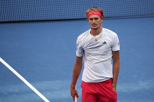 Alexander Zverev at the 2020 US Open