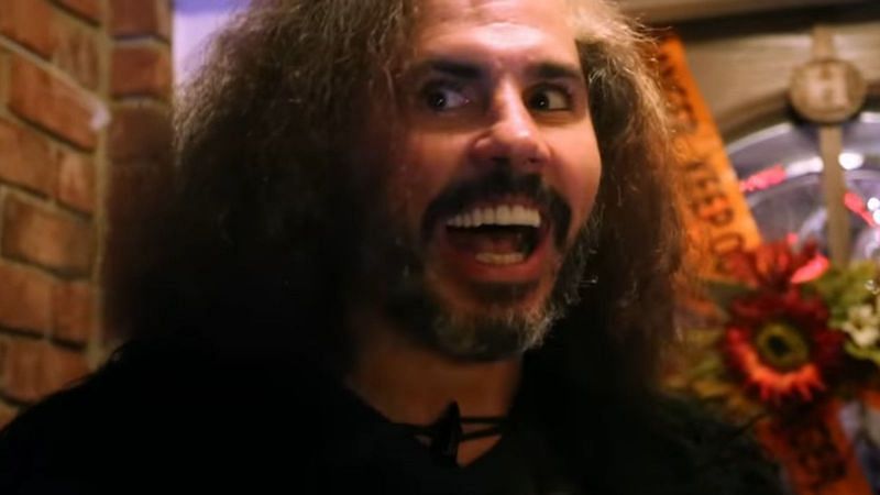 Matt Hardy was not allowed to really perform with the Broken gimmick in WWE