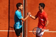 Dominic Thiem beat Novak Djokovic at the French Open last year