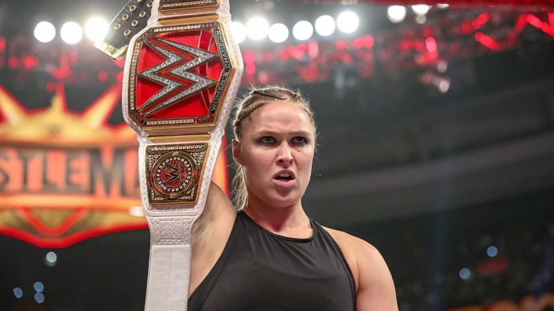 Ronda Rousey is a former RAW Women&#039;s Champion