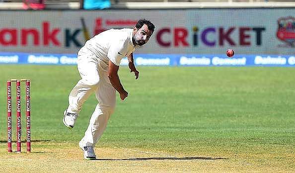 Mohammed Shami got rid of a couple of England batsmen with short-pitched deliveries