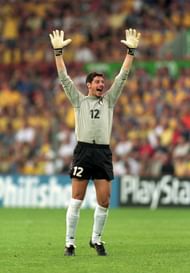 Francesco Toldo's heroics against the Netherlands sent Italy to the Euro 2000 finals.