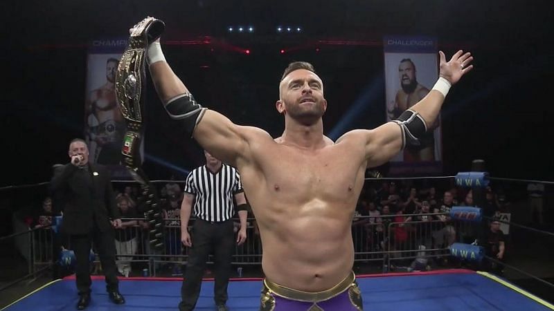 Nick Aldis is the current NWA Worlds Heavyweight Champion