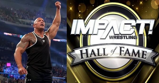 The Rock agrees to induct Ken Shamrock into the IMPACT Wrestling Hall of Fame