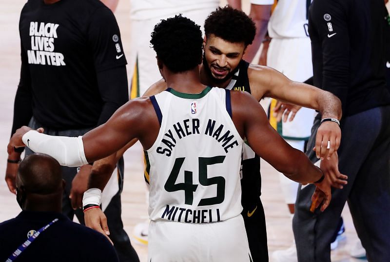 The Denver Nuggets beat the Utah Jazz in a low scoring NBA Playoff game