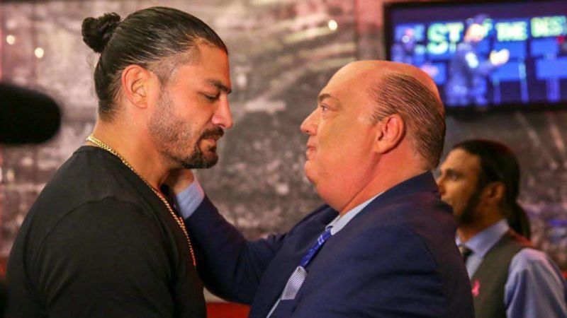 Roman Reigns and Heyman