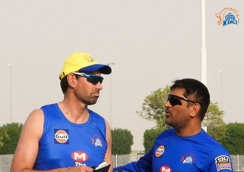 MS Dhoni has looked in good nick ahead of IPL 2020 [PC: CSK Twitter]