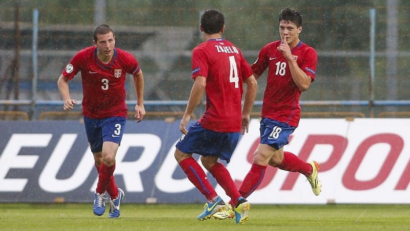 Serbia takes on Russia in the UEFA Nations League. Image Source: 90Min