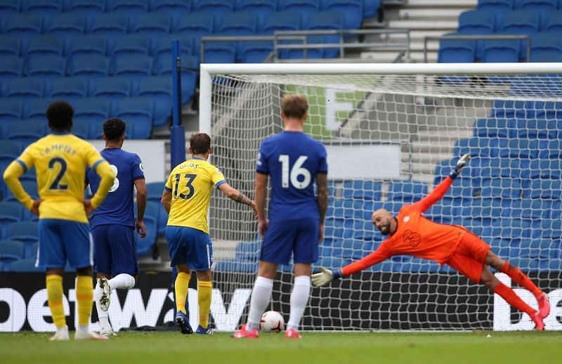 Pascal Gro&szlig; scores Brighton&#039;s equalizer in their pre-season friendly against Chelsea