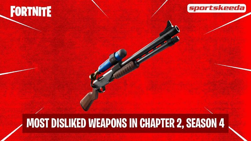 Shotguns In Fortnite Are Annoying 5 Most Disliked Weapons In Fortnite Season 4