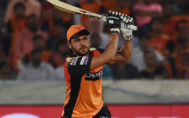 Gavaskar is of the opinion that a good IPL 2020 season could cement Manish Pandey's place in the Indian team.