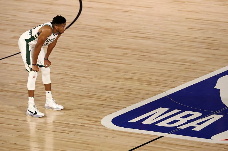 Giannis Antetokounmpo is on the verge of being knocked out in the Eastern Conference Semi-Finals