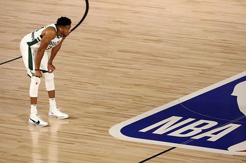 Giannis Antetokounmpo is on the verge of being knocked out in the Eastern Conference Semi-Finals