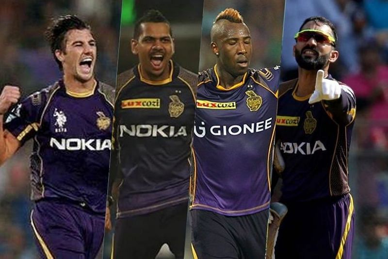 Eoin Morgan, Pat Cummins, Andre Russell and Sunil Narine form the foreign core of Sunil Gavaskar&#039;s KKR XI