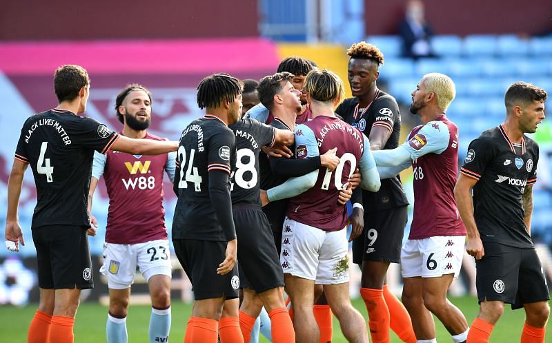 Chelsea suffered a shock away defeat to Aston Villa towards the end of the 2019-20 season