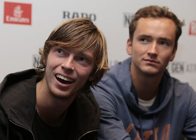 Andrey Rublev met Daniil Medvedev at the 2019 Western &amp; Southern Open