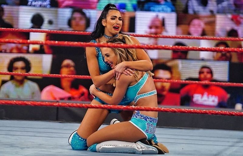 The IIconics were forced to breka up on WWE RAW