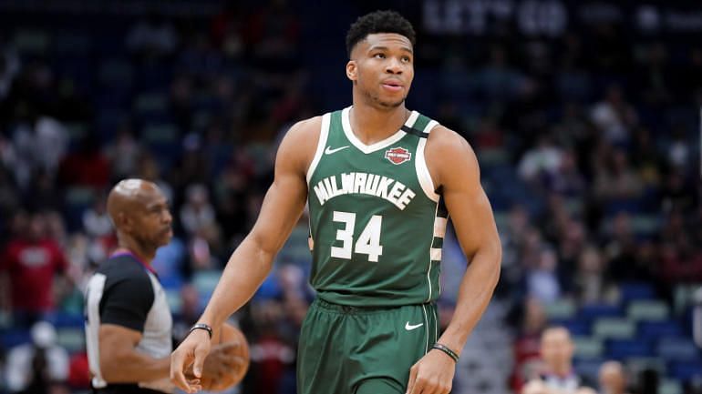 The Bucks star is the reigning back-to-back MVP.
