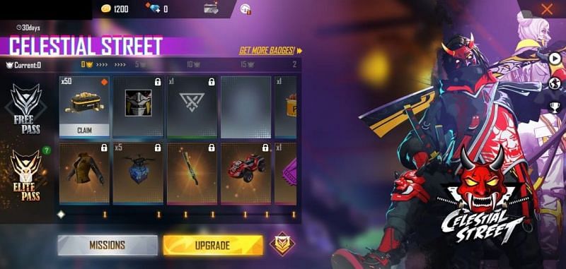 FREE Elite Pass Club Avatar & Banner Free Fire