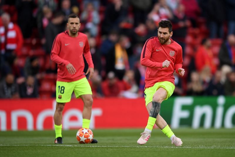 Jordi Alba has developed a superb understanding with Messi