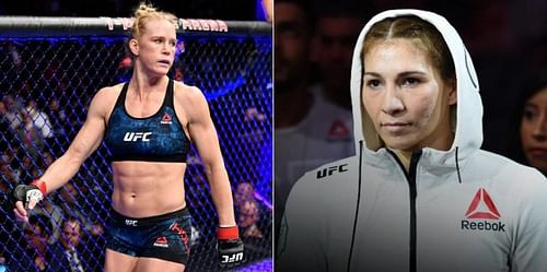 Holly Holm and Irene Aldana