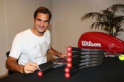 Watch: Roger Federer reviews latest version of his iconic Wilson racquet