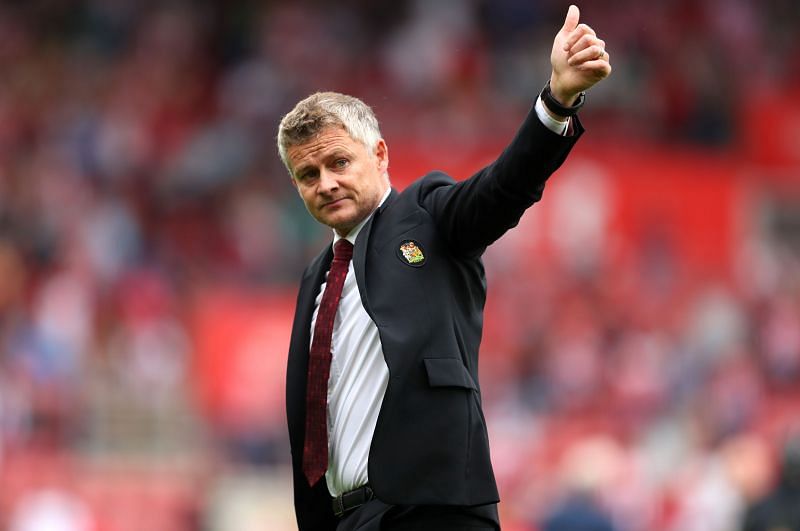 Ole Gunnar Solskjaer, manager of Manchester United