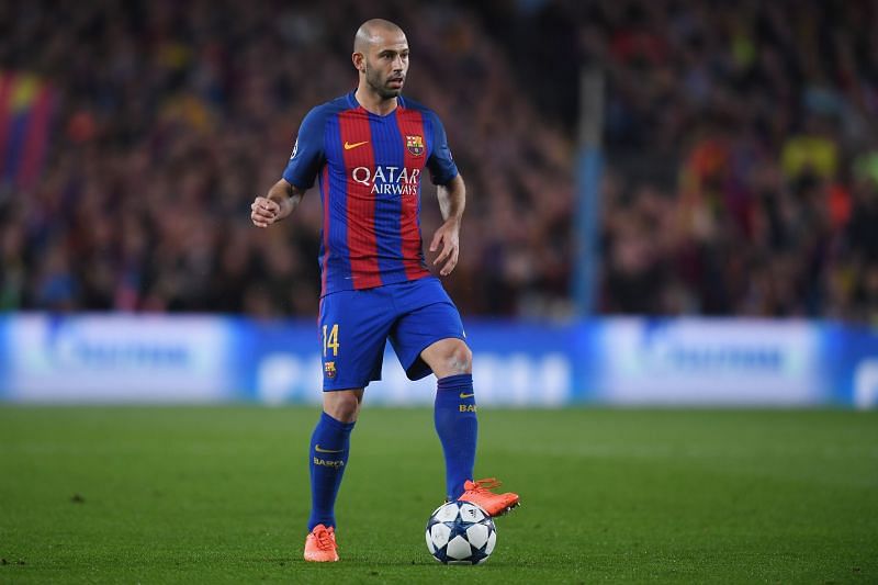 Mascherano played with Messi for club and country