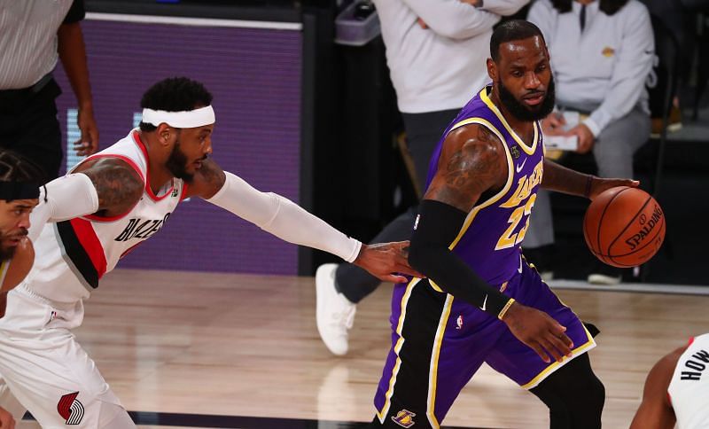 Carmelo Anthony can join his old friend LeBron James in Los Angeles next season