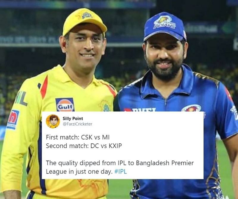 CSK and MI will lock horns in the first IPL 2020 game on the 19th of September