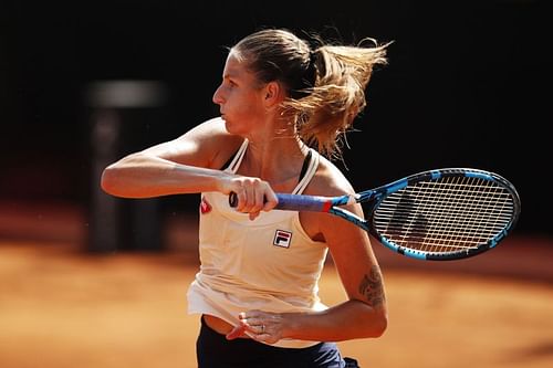 Karolina Pliskova is the top seed at the Strasbourg tournament this year