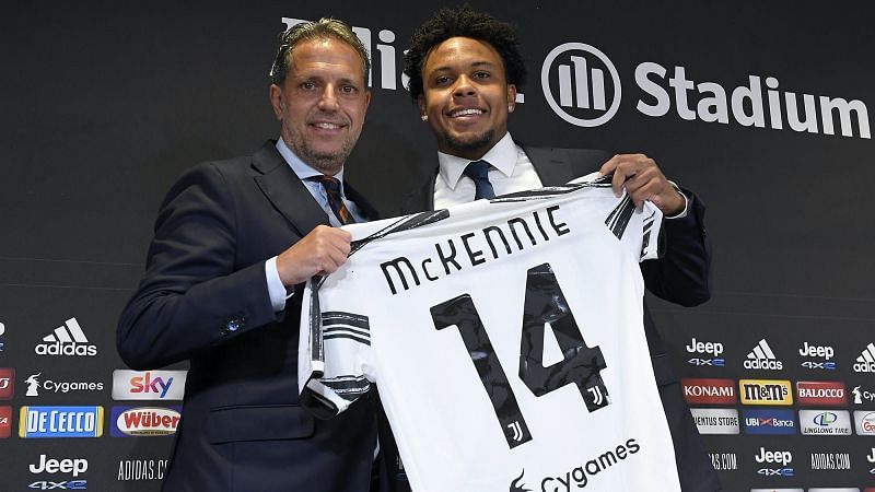 Weston McKennie is the first American to play for Juventus.