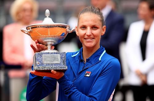 Karolina Pliskova is the defending champion at the Italian Open