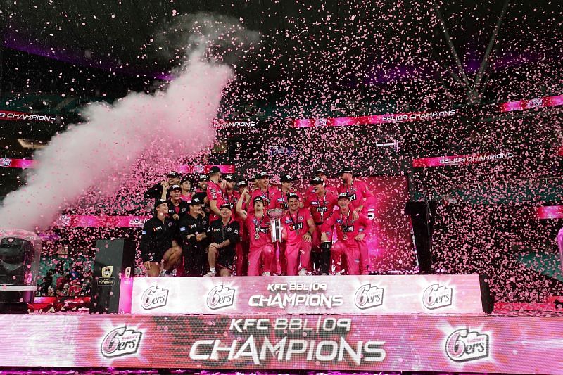 Sydney Sixers won the last edition of the Big Bash League.