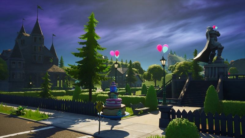 Fortnite Birthday Cake locations 2020