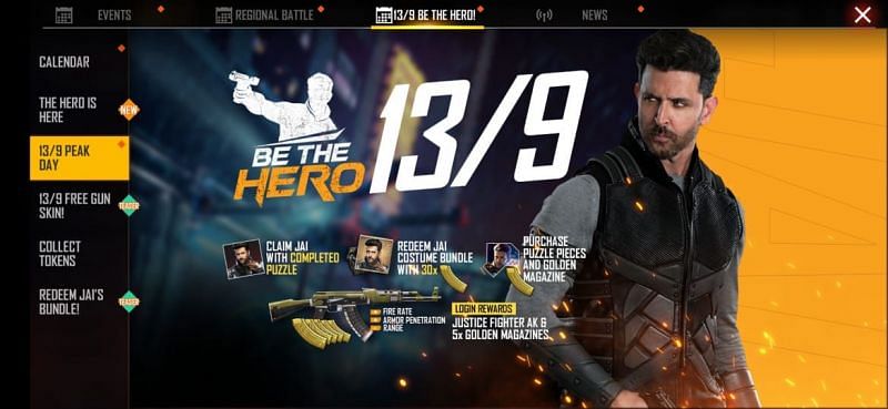 BeTheHero in Free Fire