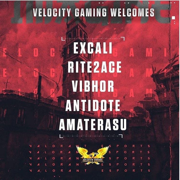 Velocity Gaming signing Team Vertigo (image credits: Velocity Gaming)