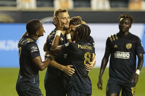 Philadelphia Union are without some of their starters