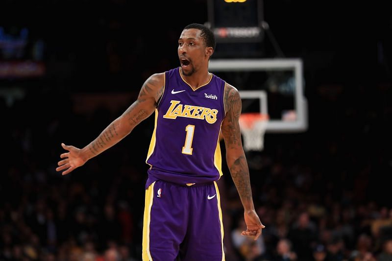 Kentavious Caldwell-Pope in action for the LA Lakers