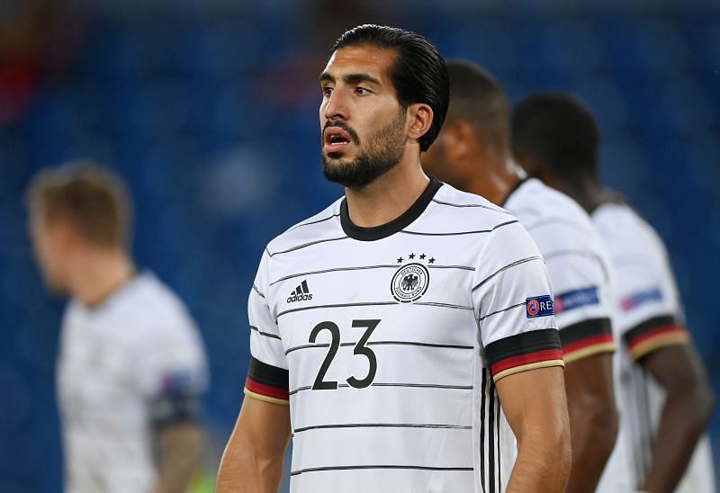 Emre Can in action for Germany
