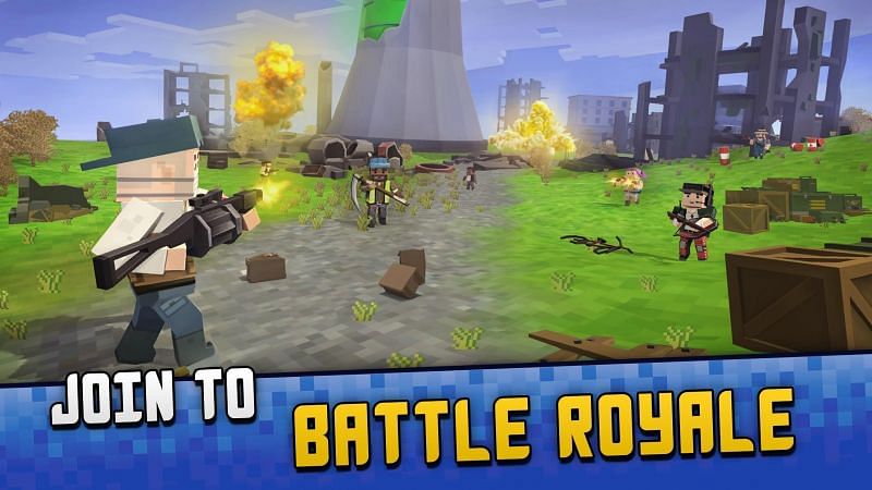 Pixel Gun Mobile Shooter: BATTLE ROYALE Simulator. Image Credits: APKPure.com.