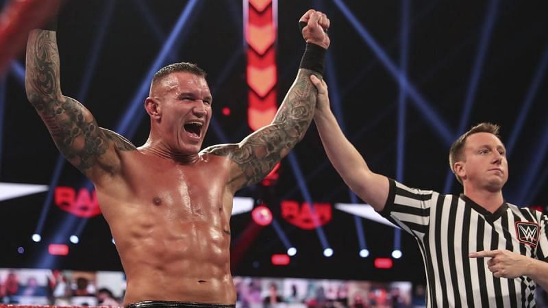 Triumph for Randy Orton