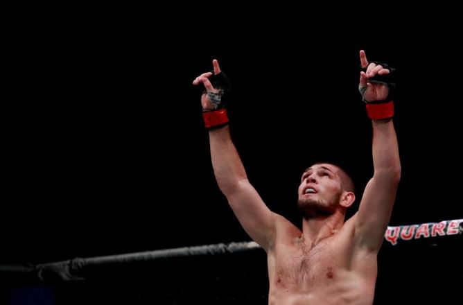 Should Khabib Nurmagomedov move up to Welterweight to fight Georges St-Pierre? (Opinion)