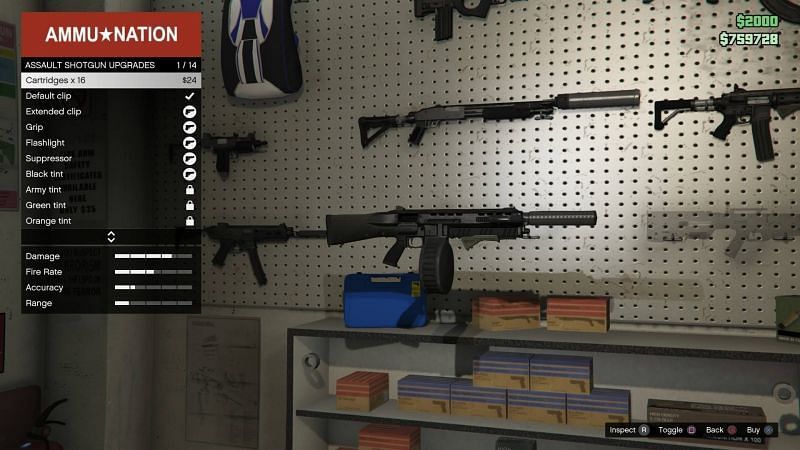 gta online gunrunning mk 2 weapons upgrade list