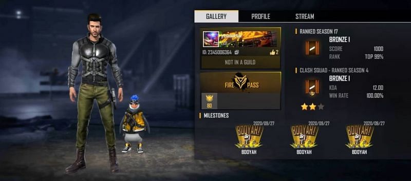 Mortal&rsquo;s Free Fire ID number